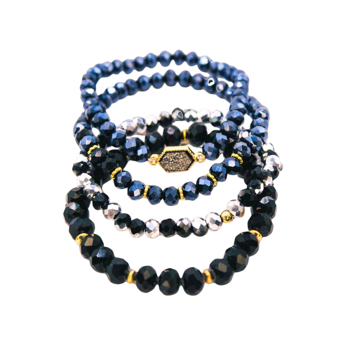 Pulsera Yasmin Expandible-Piedras en Cristales-Cuarzo