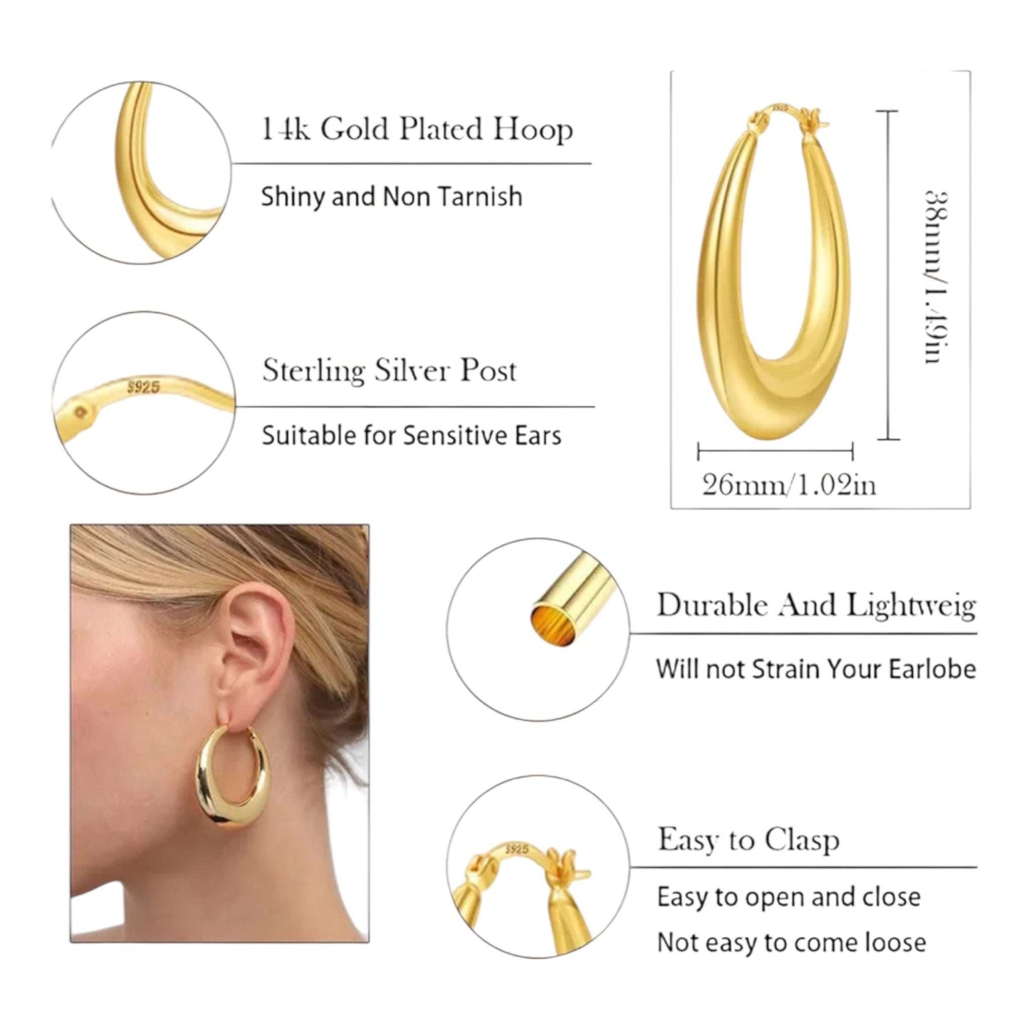 Pantallas April Diseño Argolla Dorada