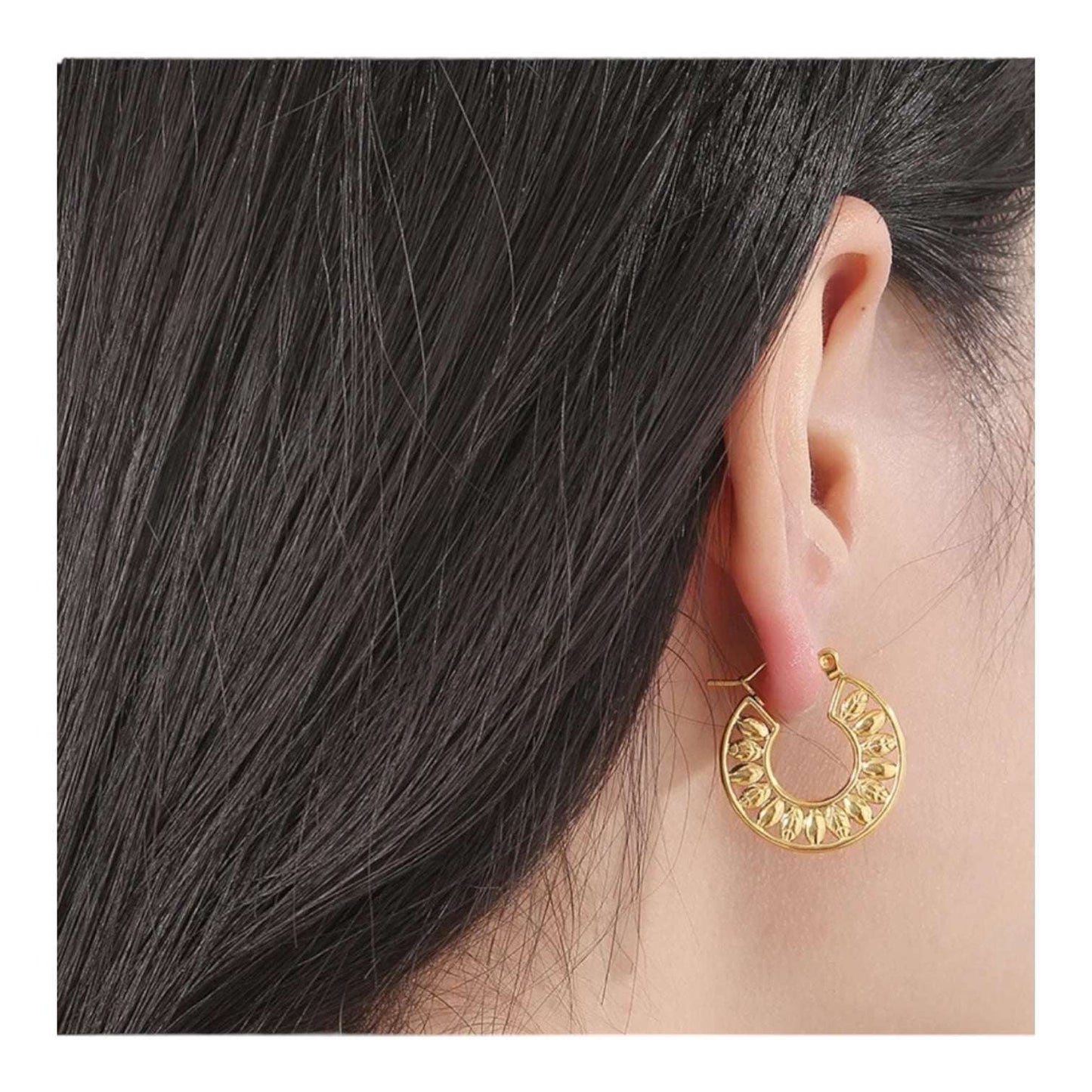 Pantallas Aurora  Diseño Argolla-Dorada-Plateada