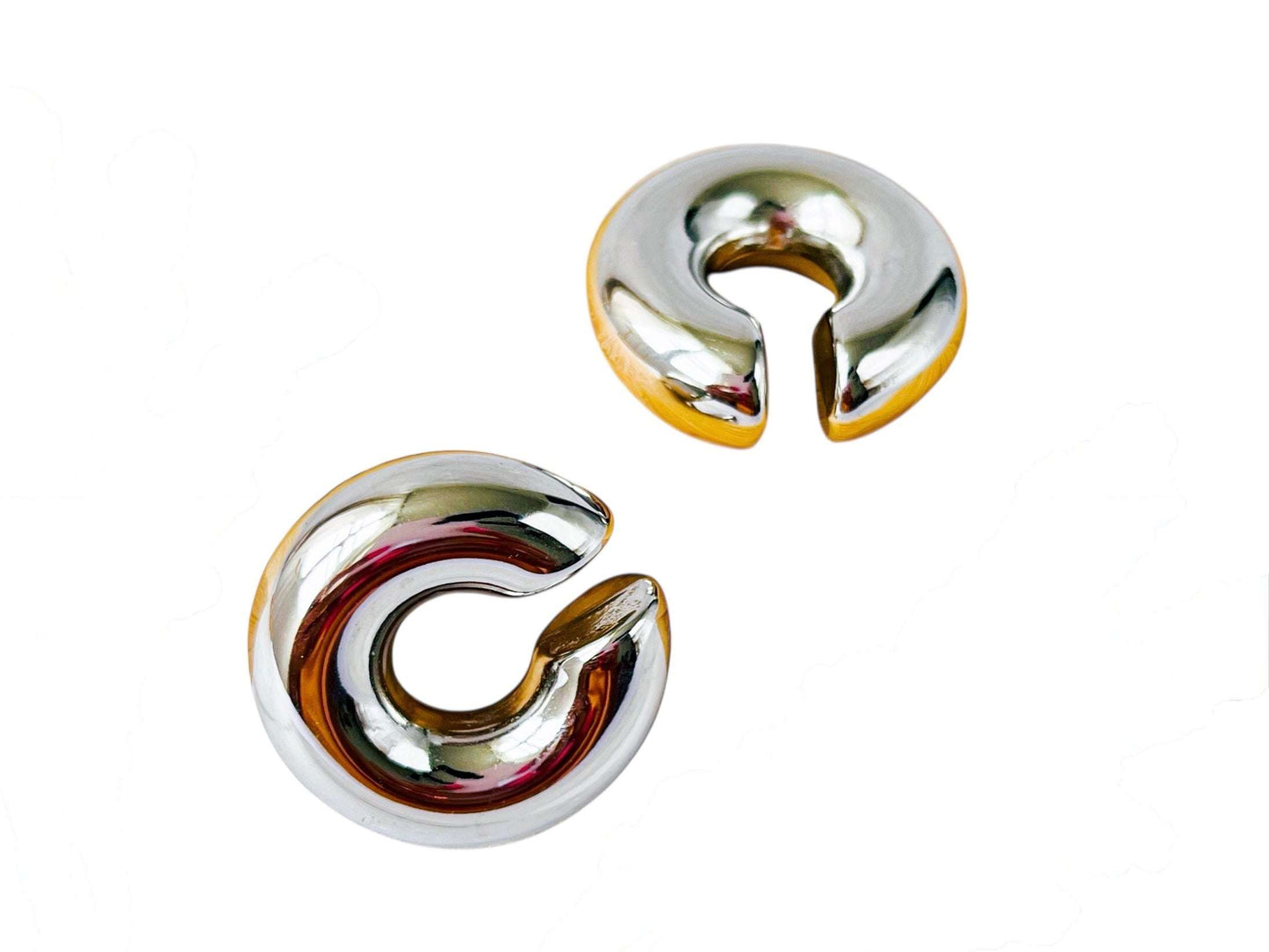 Earcuff Imara-Dorada-Plateada