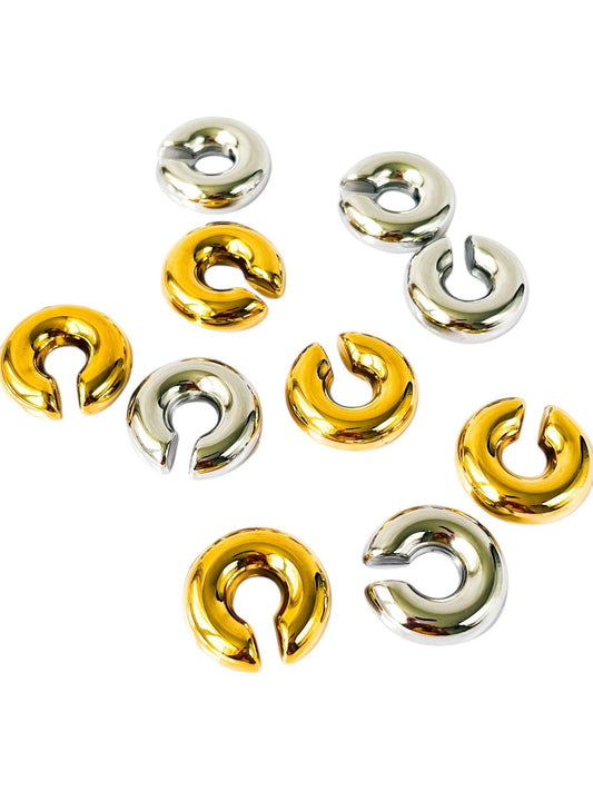 Earcuff Imara-Dorada-Plateada