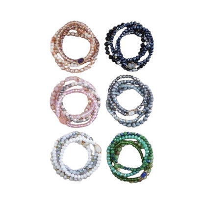 Pulsera Yasmin  Expandible-Piedras en Cristales-Cuarzo